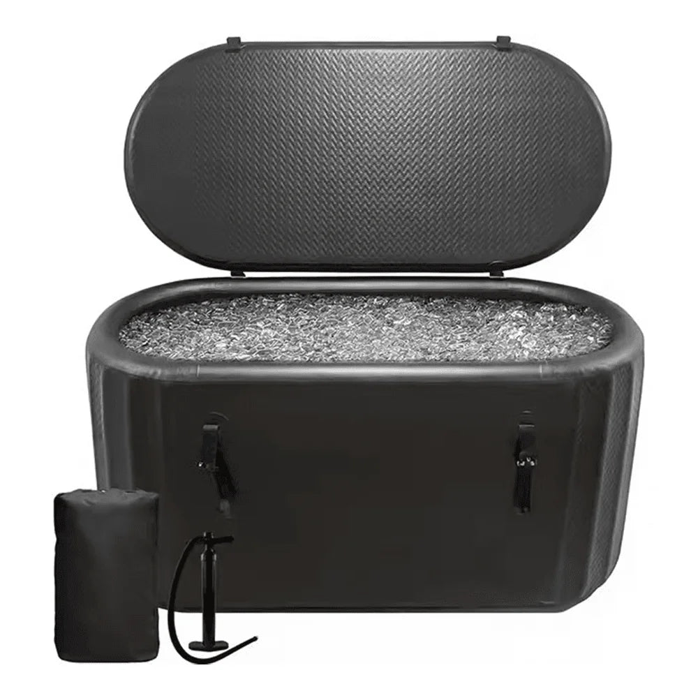 Inflatable Ice Bath Tub for Cold Plunge Therapy – 1–2 Person Recovery Pool
