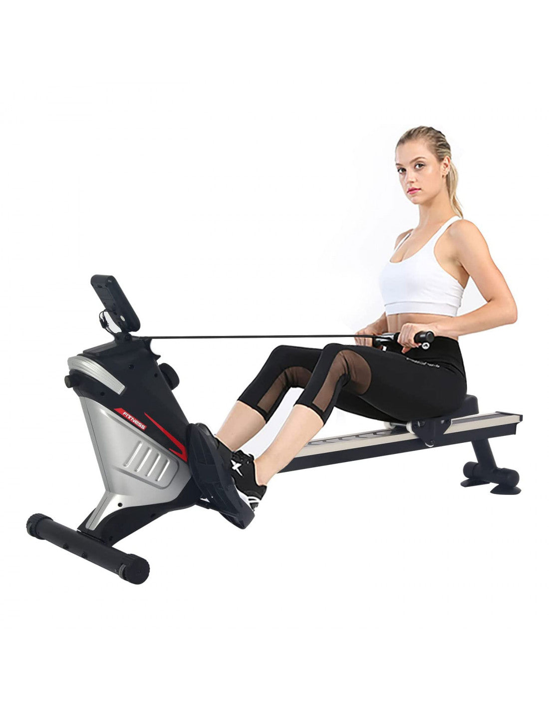 Magnetic Rowing Machine with Vertical Storage