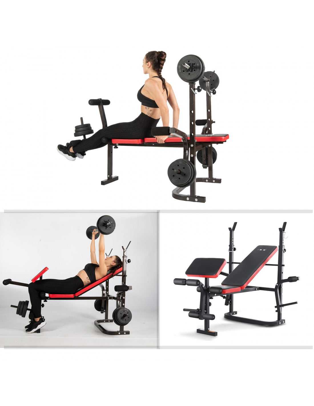 Premium Adjustable Foldable Weight Bench for Full-Body Home Workouts