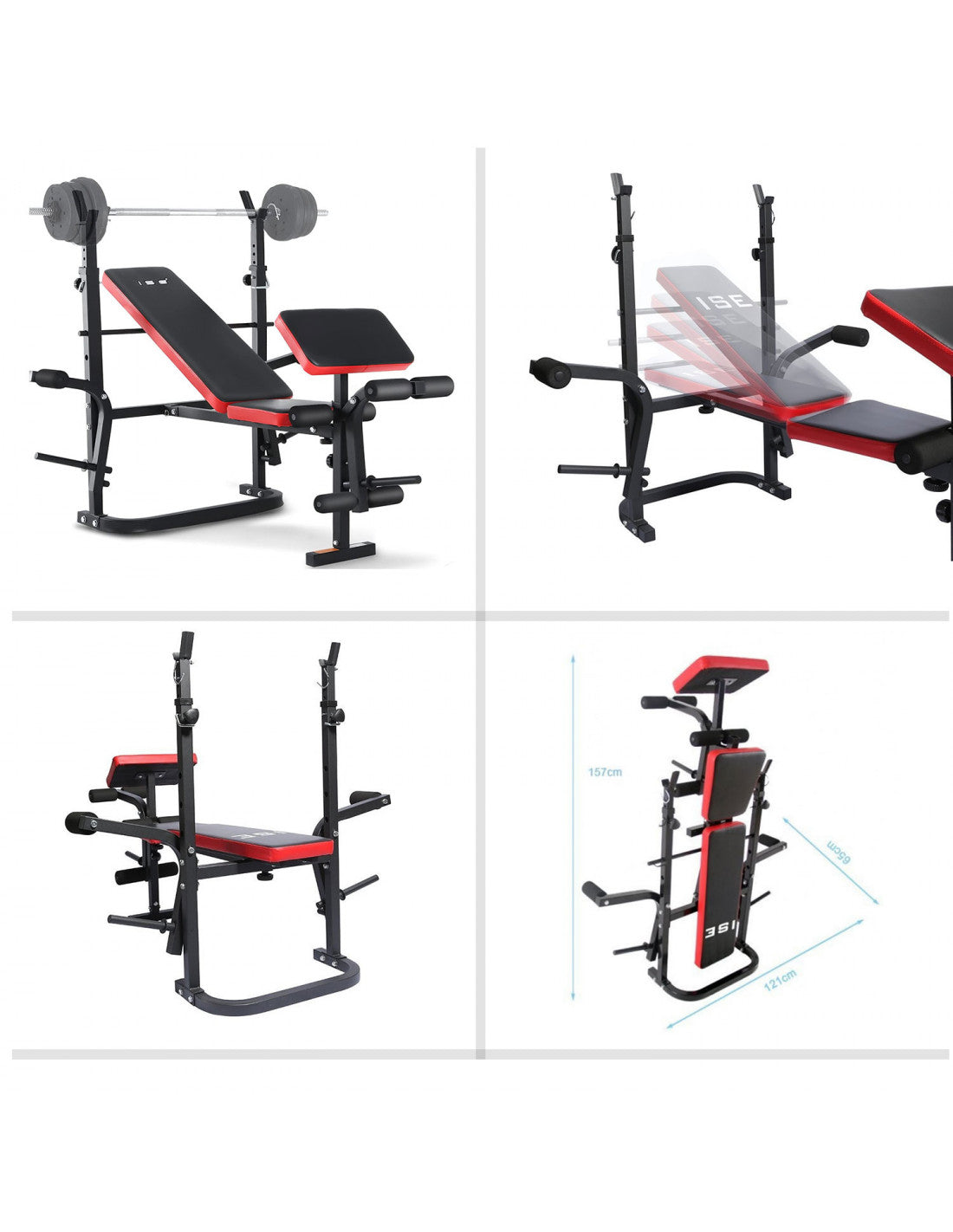 Premium Adjustable Foldable Weight Bench for Full-Body Home Workouts