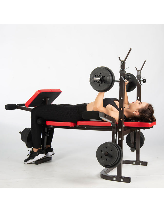 Premium Adjustable Foldable Weight Bench for Full-Body Home Workouts