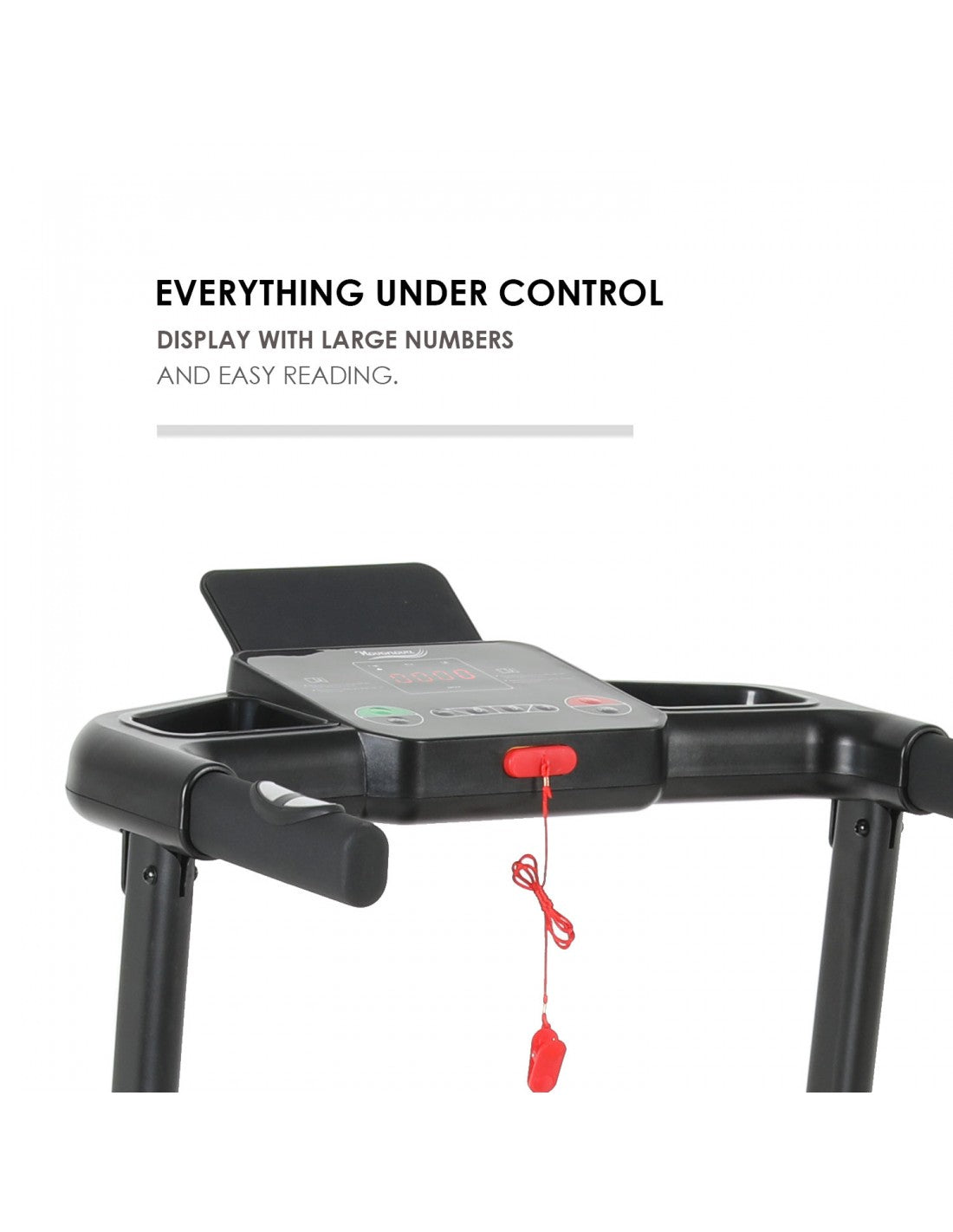 Folding Treadmill with 14km/h Speed and Hydraulic Assist