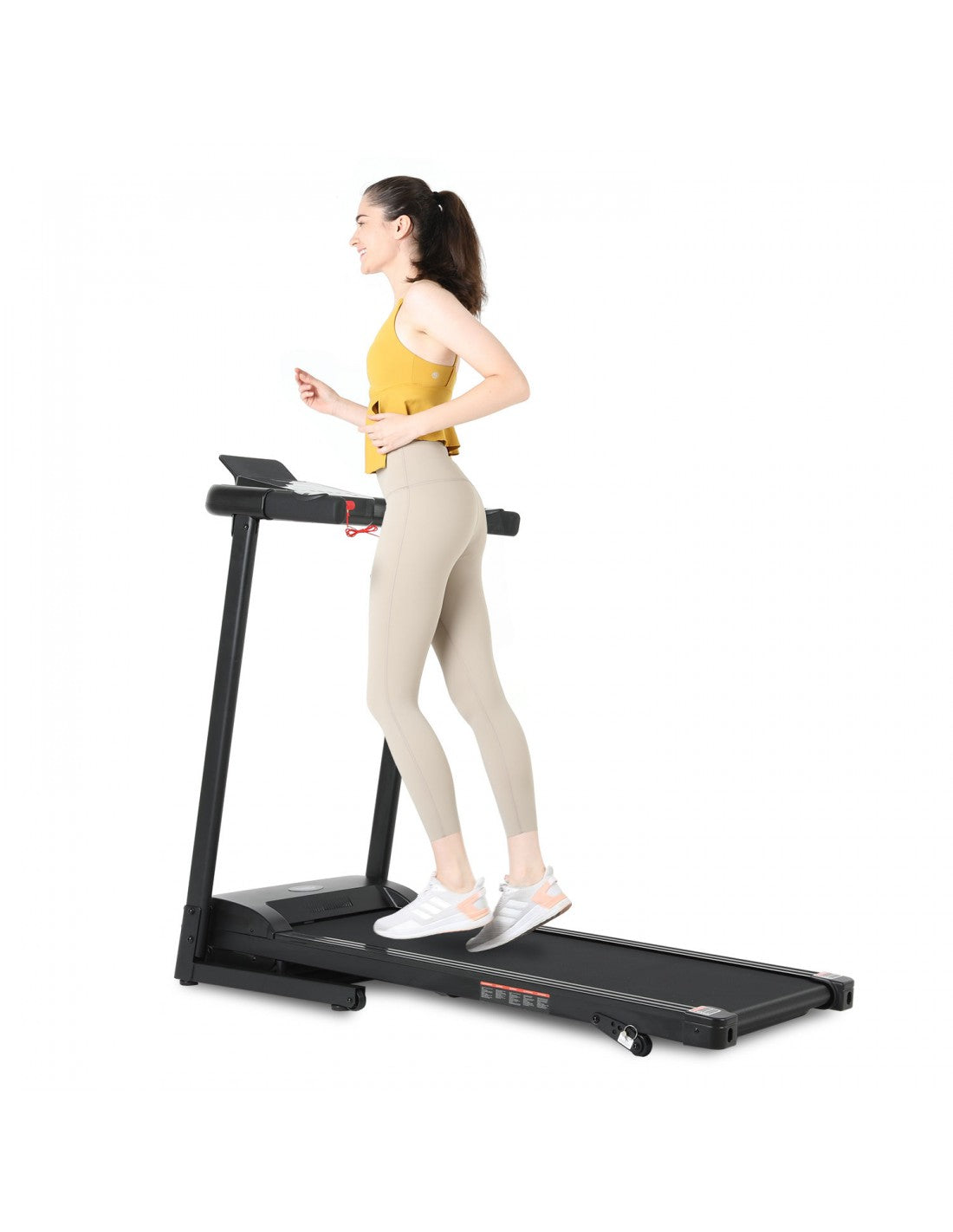 Folding Treadmill with 14km/h Speed and Hydraulic Assist
