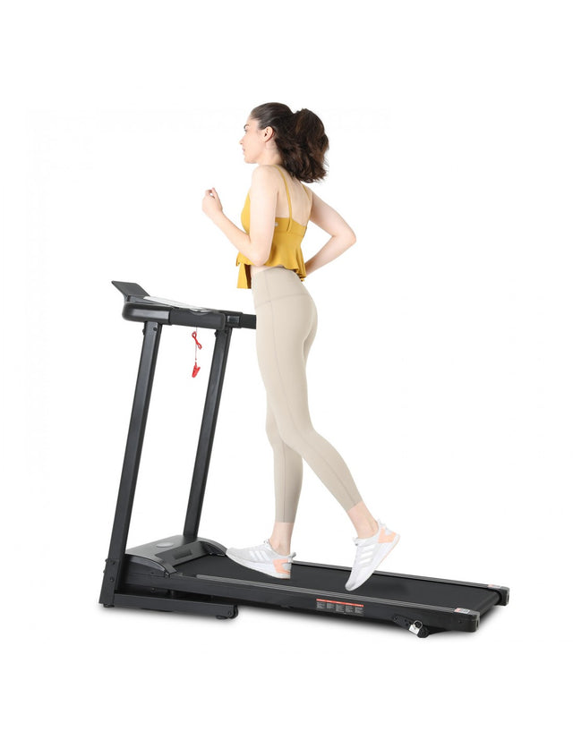 Folding Treadmill with 14km/h Speed and Hydraulic Assist