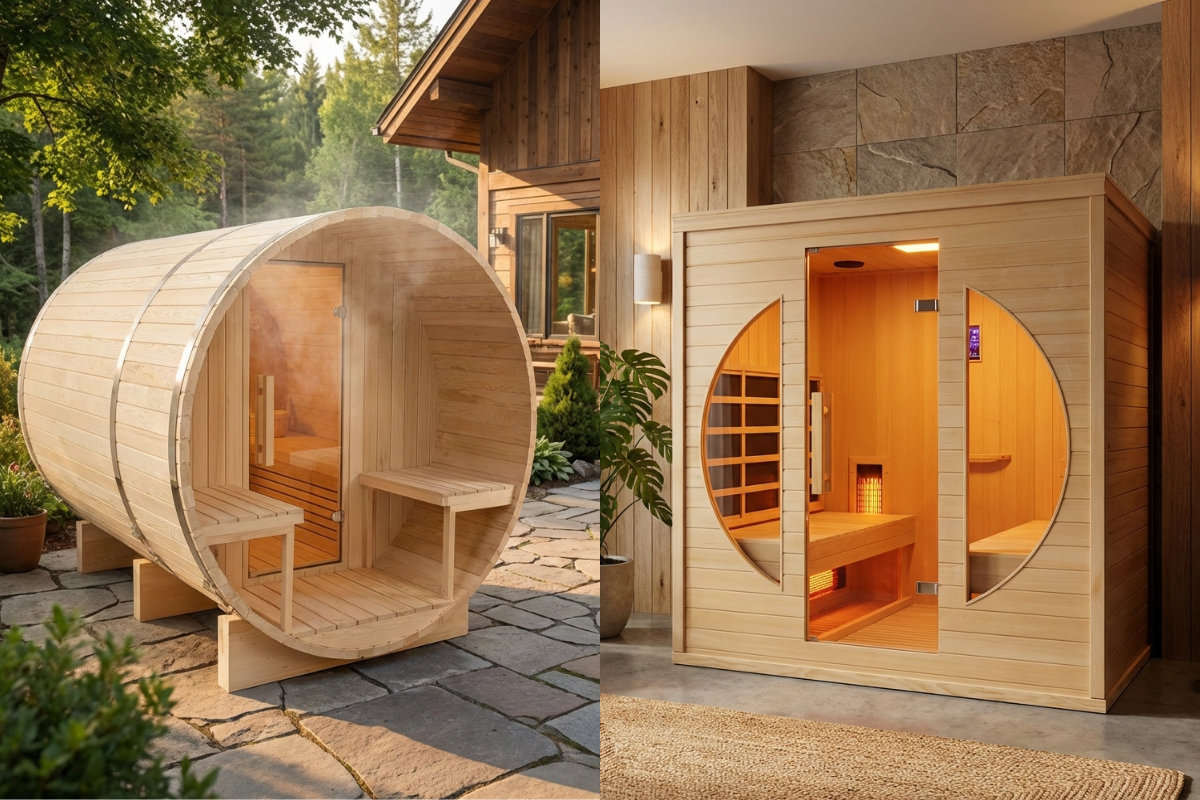 Outdoor Sauna vs Indoor Sauna: Which Is Better for Your Home?