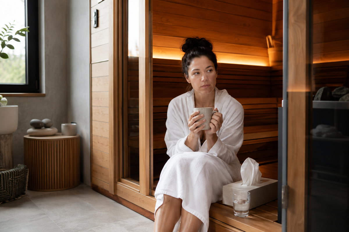 Is It Safe to Use a Sauna When You Have a Cold or Flu?