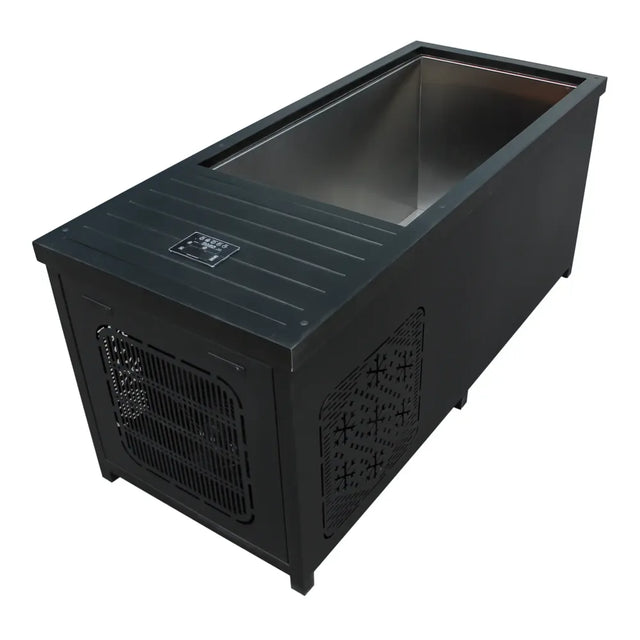 Outdoor Hot and Cold Therapy Plunge Ice Bath - Black
