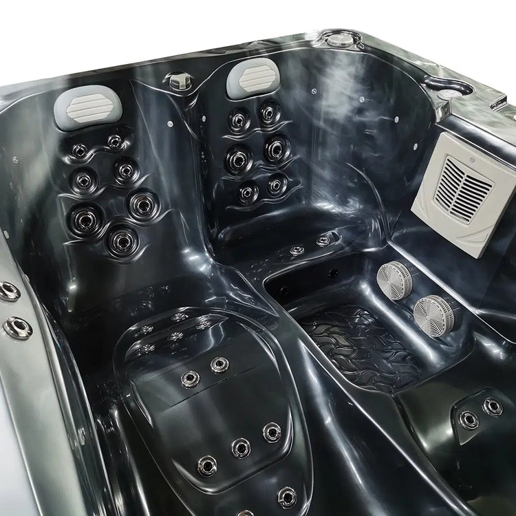 Triglav Luxury 3-4 Seater Spa Hot Tub – Midnight Opal