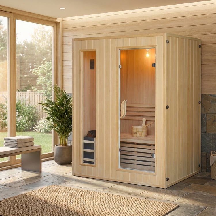 Classic Steam 3 Person Indoor Sauna by Centuraheat