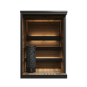3d interior of the Hiki S Steam Garden Outdoor Sauna 