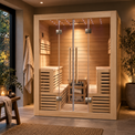 CenturaHeat 4 Person Indoor Sauna 