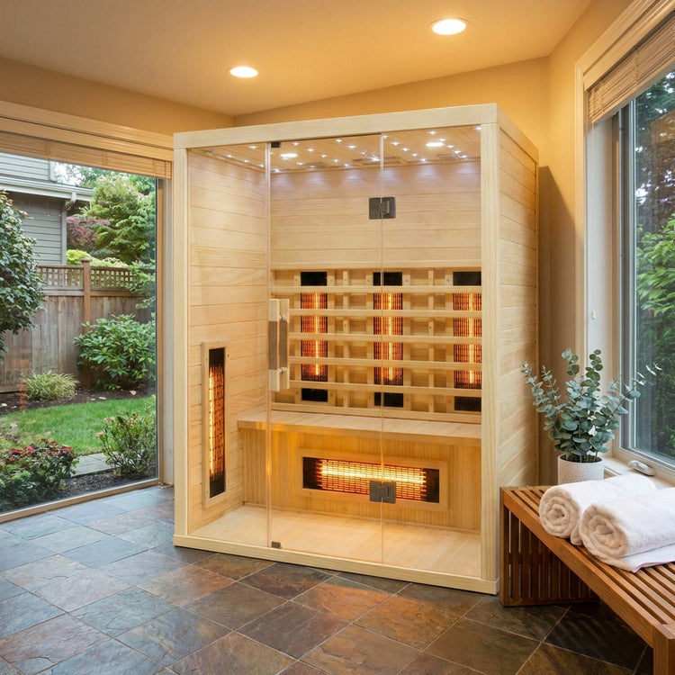 3 Person Infrared Rejuvenation Indoor Sauna by Centuraheat