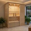2 Person Traditional Steam Relax Indoor Sauna 
