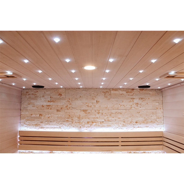 CenturaHeat Luxury Traditional Steam 5-6 Person Indoor Sauna