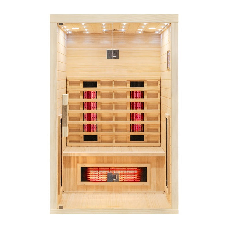 CenturaHeat Luxury 2 Person Infrared Rejuvenation Indoor Sauna