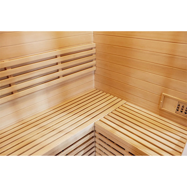 CenturaHeat 4 Person White Outdoor Sauna