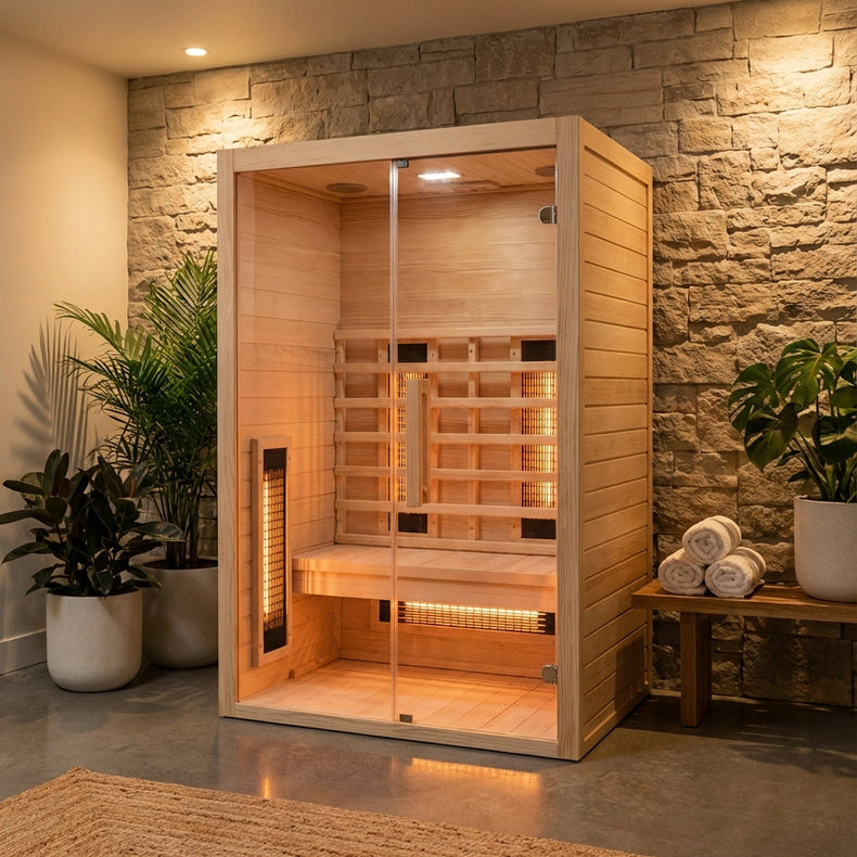Infrared Rejuvenation Double Indoor Sauna by Centuraheat