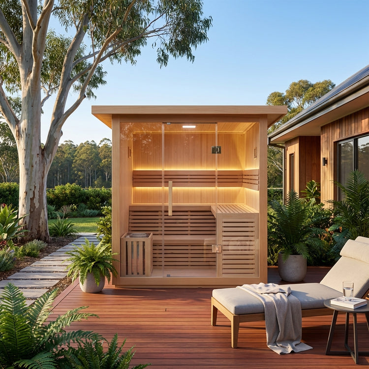 4 Person Steam Outdoor Garden Sauna