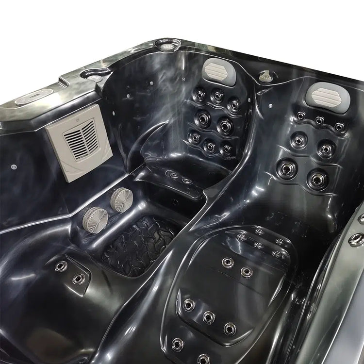 Triglav Luxury 3-4 Seater Spa Hot Tub – Midnight Opal