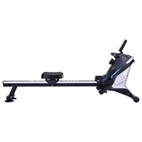 Home Gym Air Rower Cardio Machine Fitness Equipment Aluminium and Iron Water & Fan for Home Use