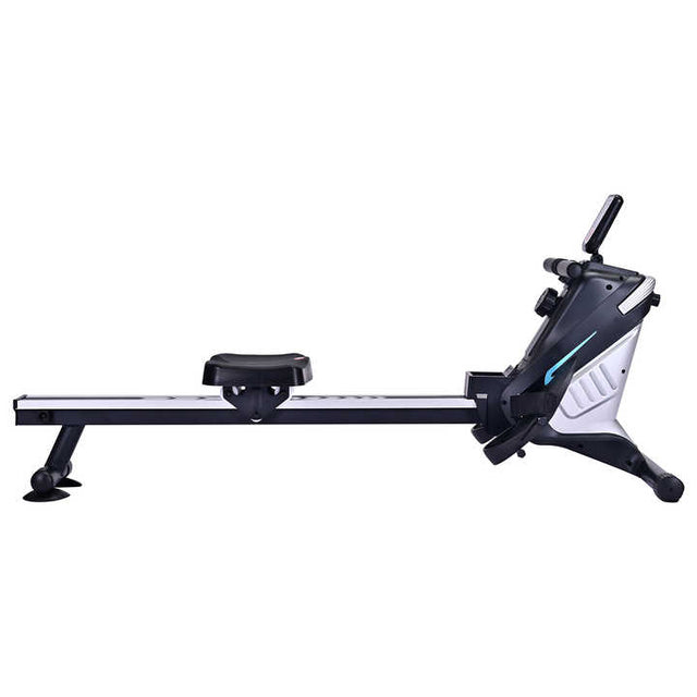 Home Gym Air Rower Cardio Machine Fitness Equipment Aluminium and Iron Water & Fan for Home Use