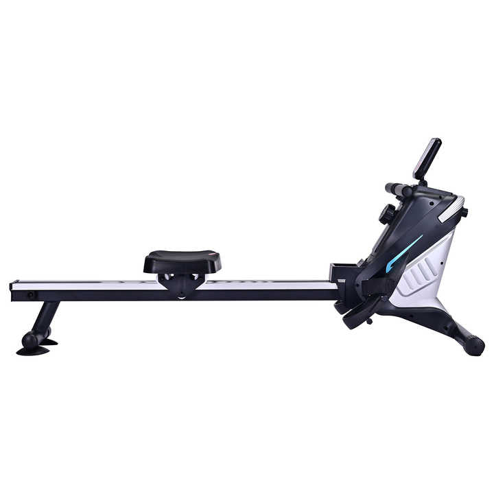 Home Gym Air Rower Cardio Machine Fitness Equipment Aluminium and Iron Water & Fan for Home Use