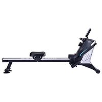 Home Gym Air Rower Cardio Machine Fitness Equipment Aluminium and Iron Water & Fan for Home Use