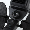 Air Resistance Indoor Rower Wind Resistance Rower Machine Foldable Rower With Bluetooth for Home Use