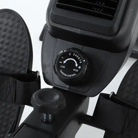 Air Resistance Indoor Rower Wind Resistance Rower Machine Foldable Rower With Bluetooth for Home Use