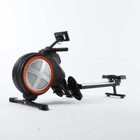 Air Resistance Indoor Rower Wind Resistance Rower Machine Foldable Rower With Bluetooth for Home Use