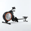 Air Resistance Indoor Rower Wind Resistance Rower Machine Foldable Rower With Bluetooth for Home Use