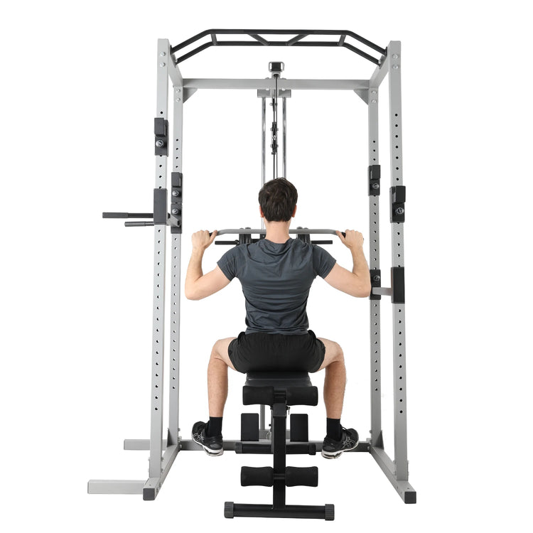 Hot Sale Adjustable Heavy Duty Squat Rack for Strength Training Workouts at Home