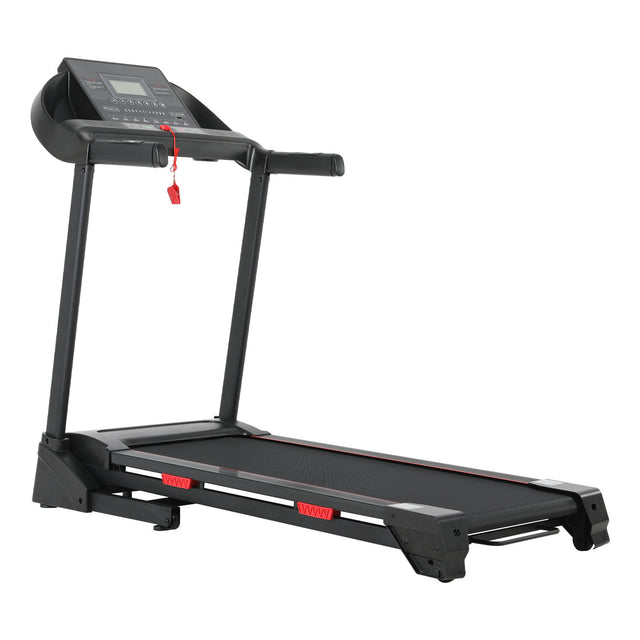Home Fitness Electric Treadmill LED LCD Screen Running Machine With Handheld Heart Rate Test