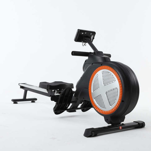 Air Resistance Indoor Rower Wind Resistance Rower Machine Foldable Rower With Bluetooth for Home Use