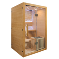 Double Bench Traditional Steam Indoor Sauna by Centuraheat