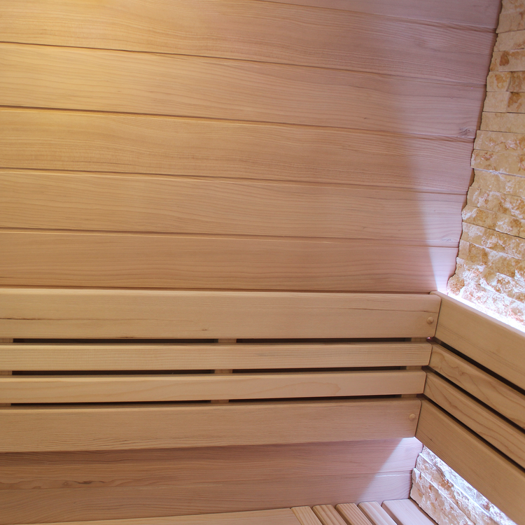 Luxury Steam Traditional Indoor Sauna with Glass Door by Centuraheat