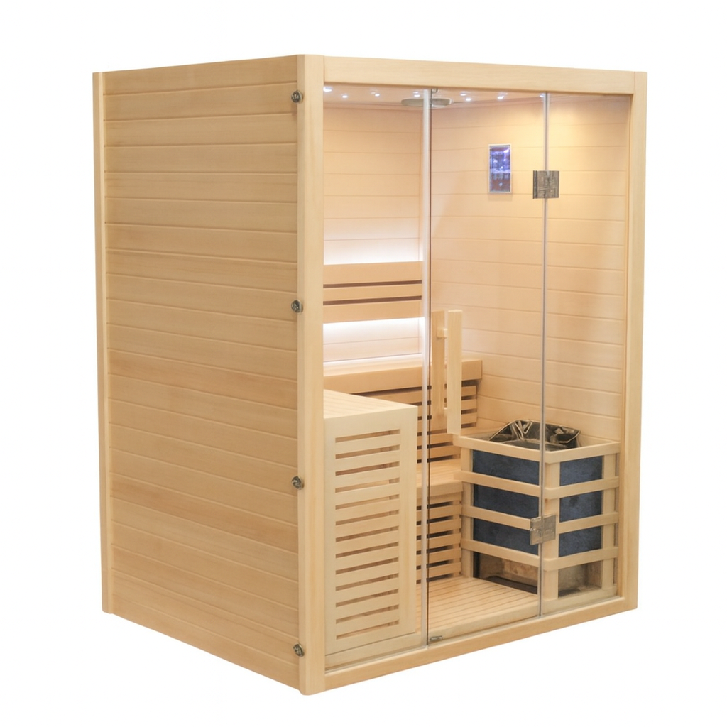 Centuraheat Luxury 3-4 Person Steam Indoor Sauna