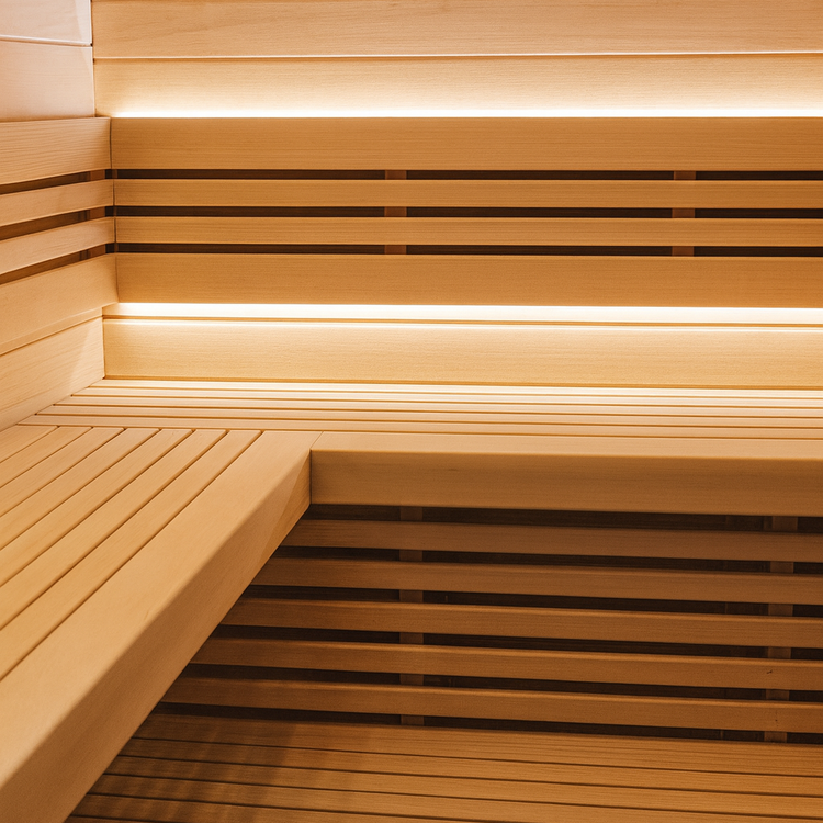 Luxury 3-4 Person Steam Indoor Sauna by Centuraheat