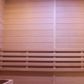 3 Person Traditional Steam Outdoor Sauna Room by Centuraheat - back panel