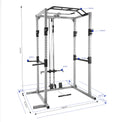 Hot Sale Adjustable Heavy Duty Squat Rack for Strength Training Workouts at Home