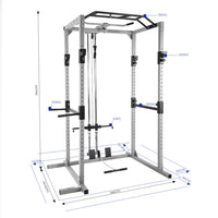 Hot Sale Adjustable Heavy Duty Squat Rack for Strength Training Workouts at Home