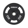 JORDAN® Urethane Tri-Grip Olympic Plates - NEW DESIGN