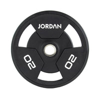 JORDAN® Urethane Tri-Grip Olympic Plates - NEW DESIGN