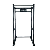 JORDAN® HELIX Freestanding Power Rack [LTR] with J-Hooks & Safety Bar