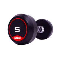 Jordan Classic Rubber Dumbbells | Jordan Fitness | Commercial Gym Equipment & Gym Design