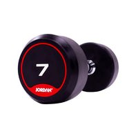 Jordan Classic Rubber Dumbbells | Jordan Fitness | Commercial Gym Equipment & Gym Design